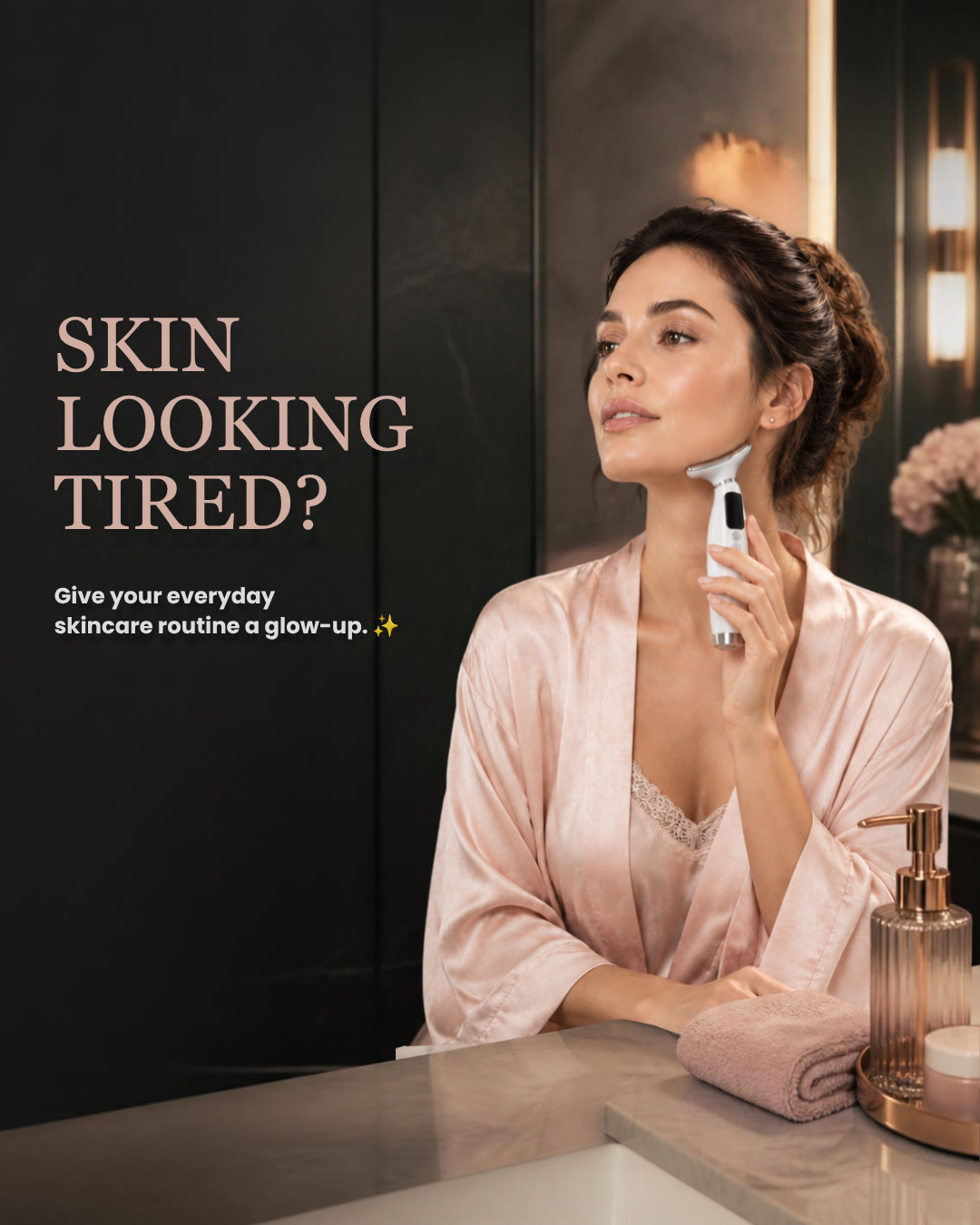 Heavenly Glow | Neck & Face Lifting Massager.