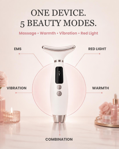 Heavenly Glow | Neck & Face Lifting Massager.
