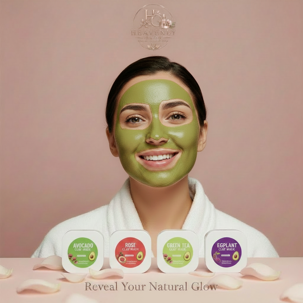 Heavenly Glow Clay Mask - New Expression
