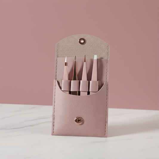 Heavenly Glow Tweezers – Solid Dusty Rose