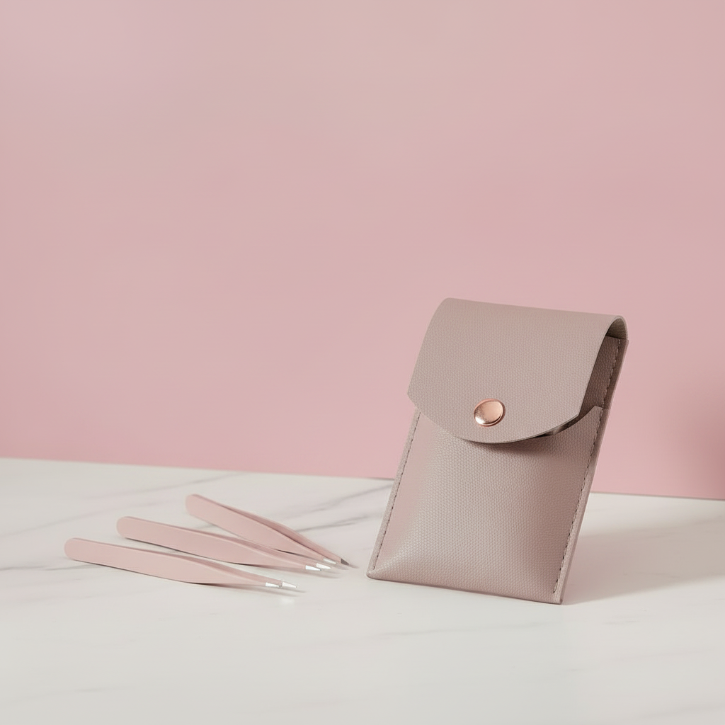 Tweezers Flat Lay – Closed Pouch